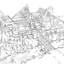 замок мага Мэлла