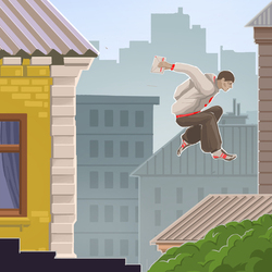 Серия иллюстраций "быстрая почта"