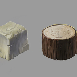 Камень и Дерево материал