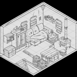 Локация "Дом протагониста"