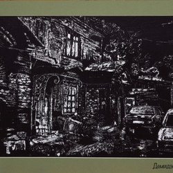 пейзаж графика 