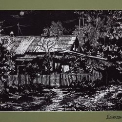 пейзаж графика