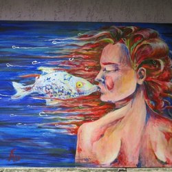 Поцелуй с рыбой