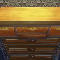 chest of drawers, комод