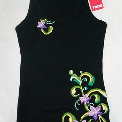 Вышивка на футболках