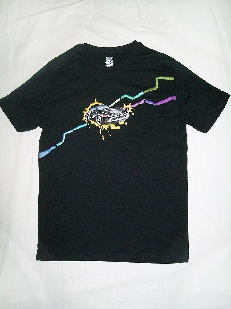 Вышивка на футболках