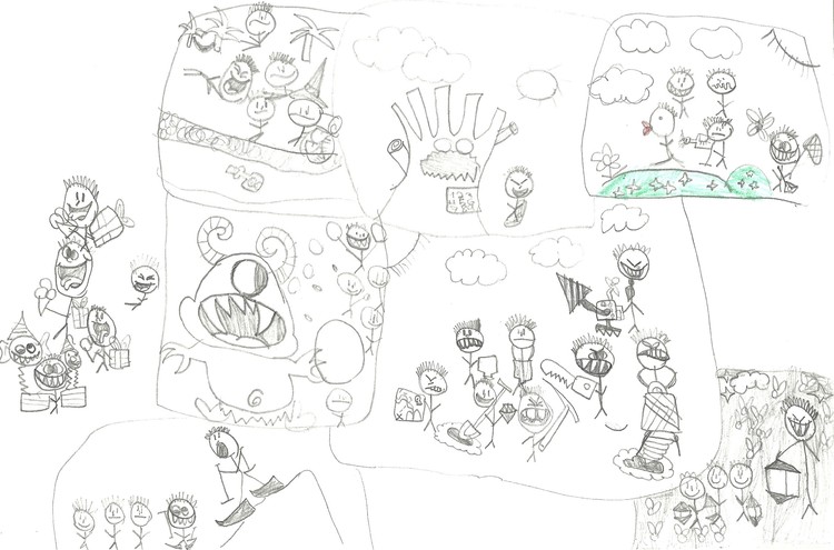 Иллюстрация Приключения тайного клуба - 2 в стиле классика