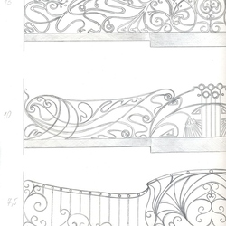 ковка забор