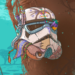 Imperial Stormtrooper helmet. (indie)