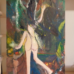 Бесёнок. Подожди, я только форточку закрою.