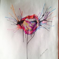 Горячие губы