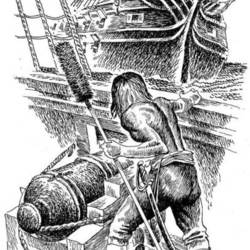 Иллюстрация "Сокровища острова Кокос"