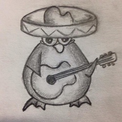 Пингвин в сомбреро