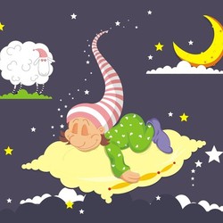 Спящий гномик