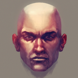 Male Face Study