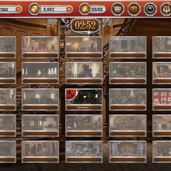 Меню игры "Museum"