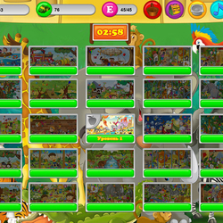 Меню игры  "Kids ZOO"