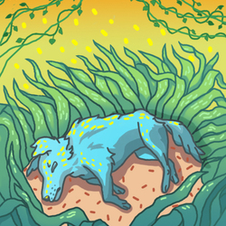 Умирающий пес