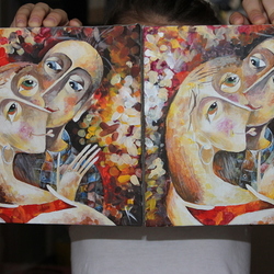 Двое, перерисовка Мацика 