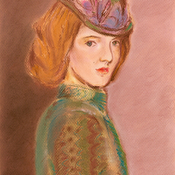 Портрет мисс Элизабет Джонс/Portrait of Ms.Elizabeth Jones