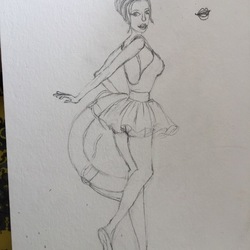 pin-up карандаш