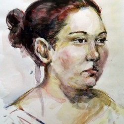 женский портрет