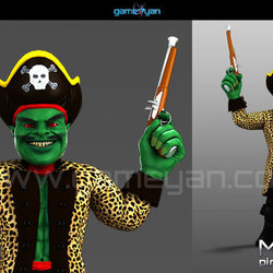 3D моделирование Misterf Пираты Характер