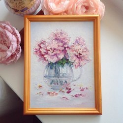 Нежные пионы