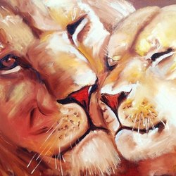 "Животная любовь-Львы"
