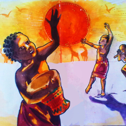 Иллюстрации к африканским сказкам