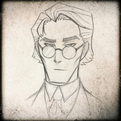 Mordecai Heller из комикса Lackadaisy как человек