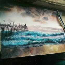 Бущующий причал