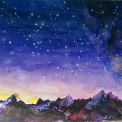 Набросок звездного неба