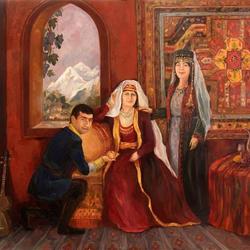 Портрет в армянском стиле