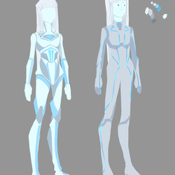 Concept female android