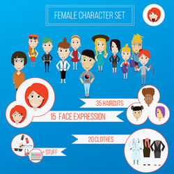 female characters pack