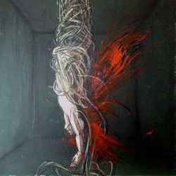 "TRANSFORMATION" - from the series "metamorphosis" oil and canvas 50x70cm 2010