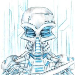 портрет робота