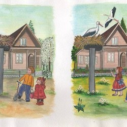 Аисты прилетели