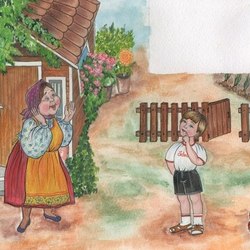 В гостях у бабушки