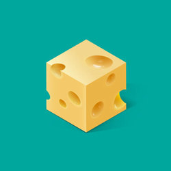 Кубик сыра