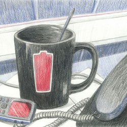 Офисная чашка