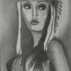 портрет девушки