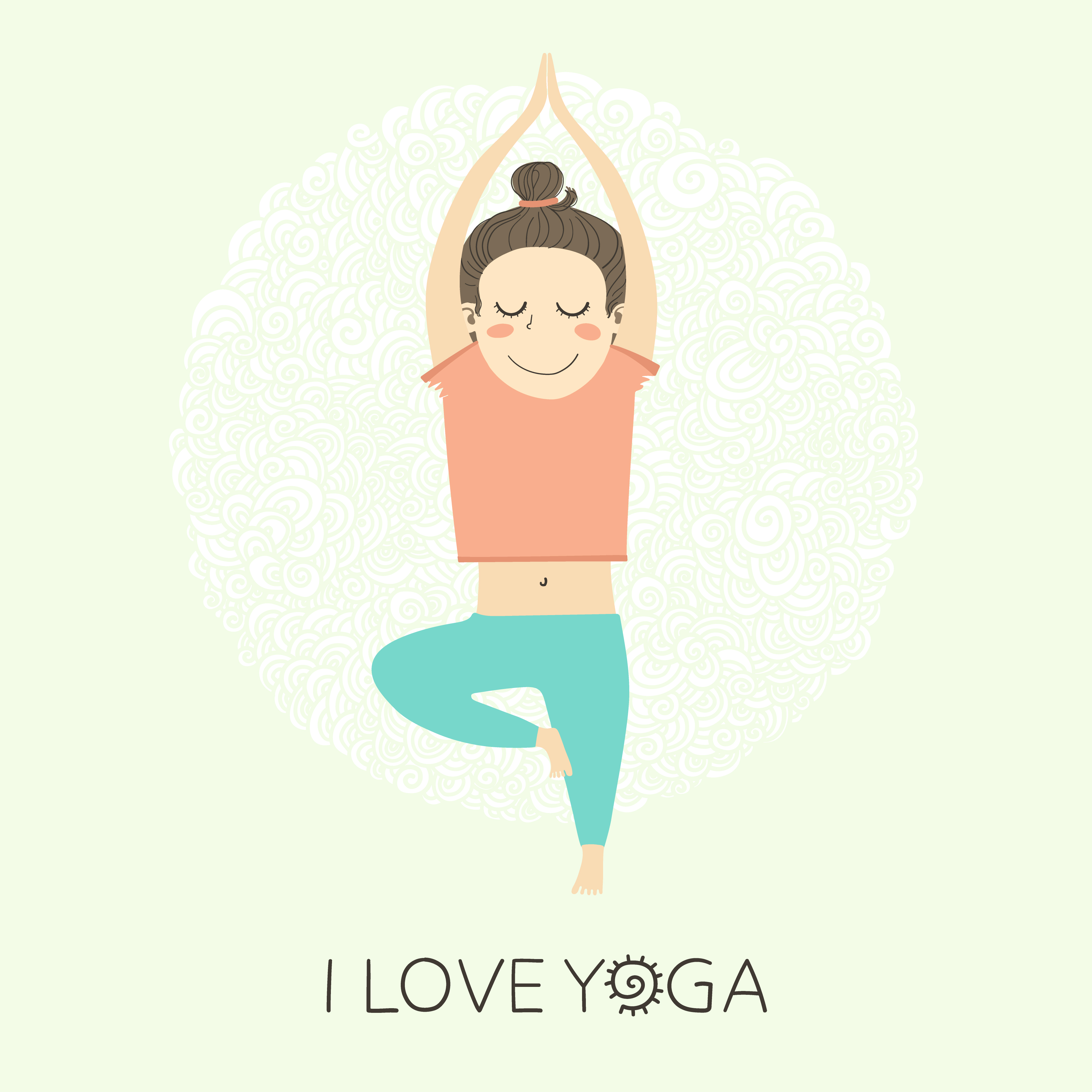Люблю йогу. Йога иллюстрации. Стильные открытки йога. Лове йога. Смешные картинки про йогу.