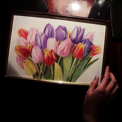 Весенние тюльпаны