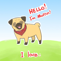 мопс Маффин