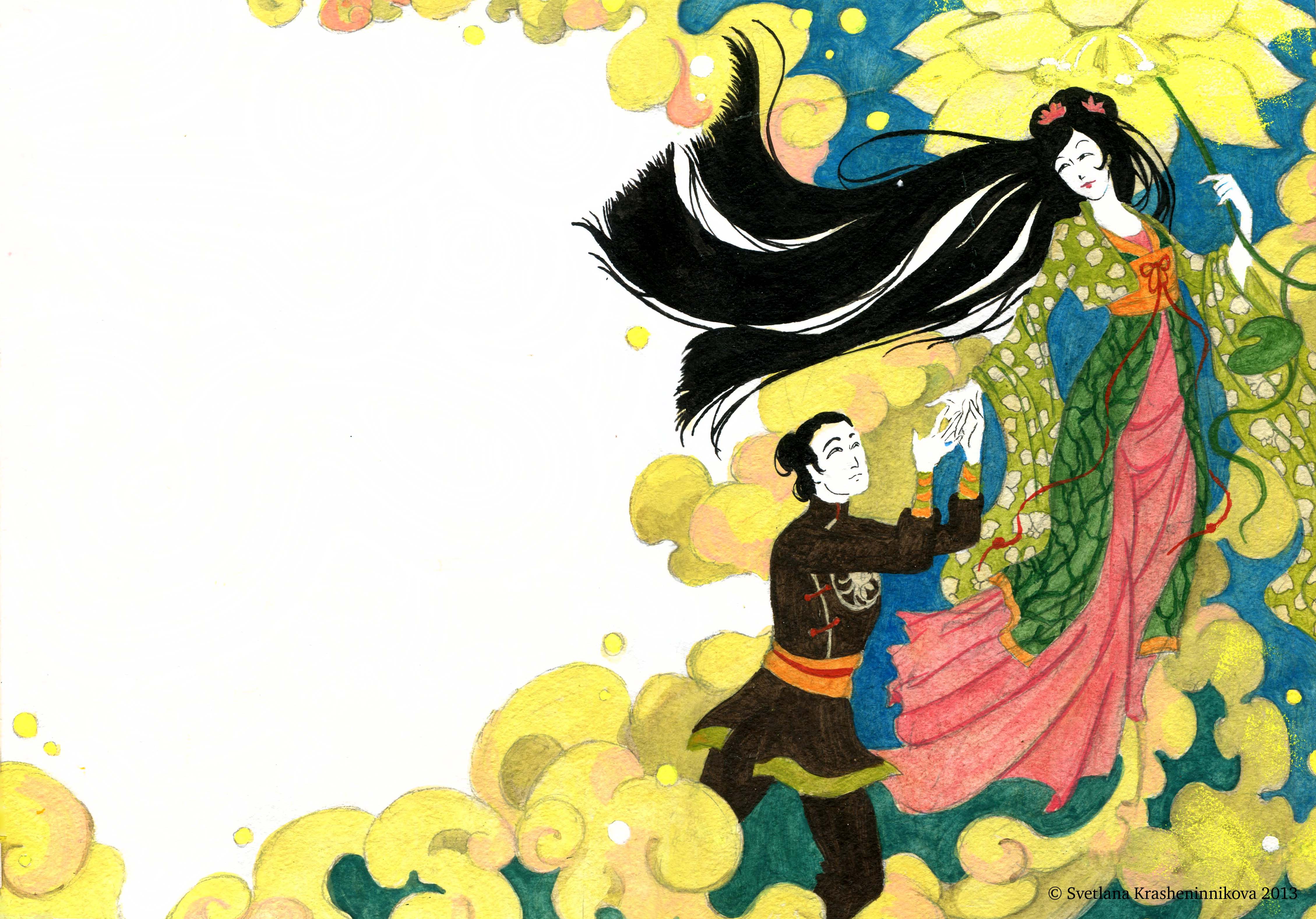 Как юноша любимую искал китайская народная сказка