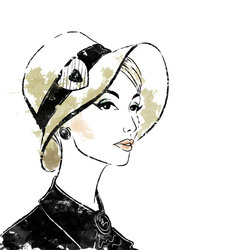 Двушка в шляпке ( fashion  glamor illustration girl woman люди человек женщина фэшн иллюстрация девушка гламур )