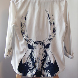 Animal skull shirt