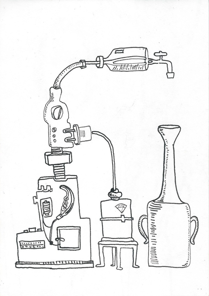 Самогонный аппарат эскиз